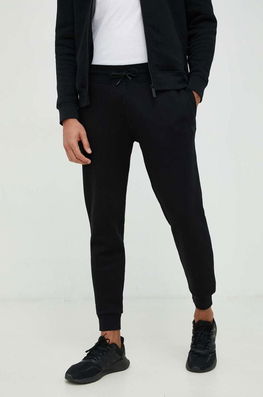 Guess Pantaloni De Trening Culoarea Negru, Melanj