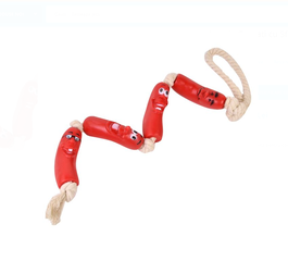Jucarie pentru Caini Carnati cu Sfoara 65cm