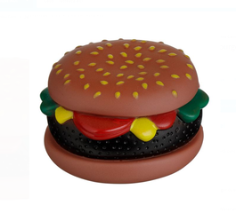Jucarie Hamburger cu Sunet pentru Caine 9cm