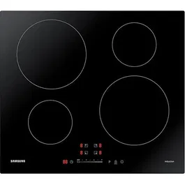 Plita incorporabila Samsung NZ64M3707AK/OL, Inductie, 4 zone, Touch Slide Control, Child safety lock, 60 cm, Negru