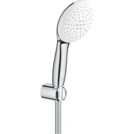 Para dus Grohe Tempesta 110 27799003, universala, diametru para 110 mm, 2 functii, suport, furtun 125 cm, anti-calcar, crom