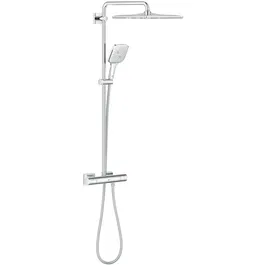 Sistem de dus Grohe SmartActive Cube 310, aparent, 310 mm, termostat, 1 functie, crom, 26652000