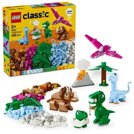 LEGO® Classic - Dinozauri creativi 11041, 450 piese