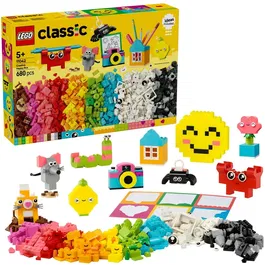 LEGO® Classic - Cutia creativitatii si veseliei 11042, 680 piese