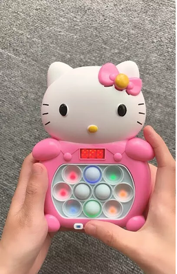 Joc interactiv Push Bubble - Hello Kitty