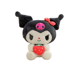 Jucarie din plus Kuromi cu capsuna 45 cm