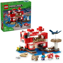 LEGO® Minecraft - Casa Ciuper-vaca 21270, 500 piese