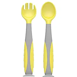 Set lingurita si furculita,galben,U-Grow