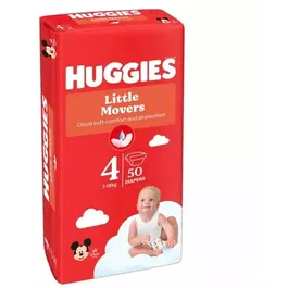 Scutece Huggies Ultra Comfort Jumbo 4, 7-18 kg, 50 buc