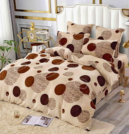 Lenjerie de pat 2 persoane, cocolino, 6 piese, MELA3