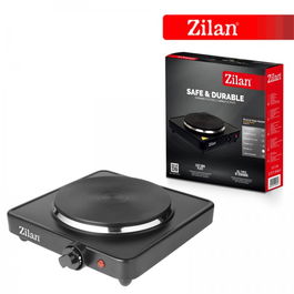 Plita electrica ZILAN ZLN-2174, NEGRU1500 W, 26 x 26 x 9.5 cm, 1 arzator, cu 5 trepte de reglaj
