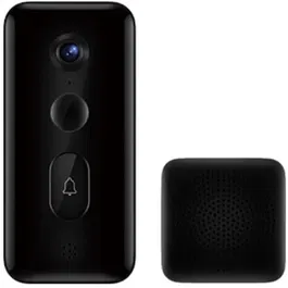 Sonerie inteligenta cu camera video Xiaomi Smart Doorbell 3, Wi-Fi, rezolutie 2K, acumulator 5200mAh, incarcare USB-C, 79dB