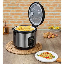 Aparat de gatit Zilan 2 in 1 pentru gatit orez si alimente la abur, capacitate 1.5L, 500W ZLN2793