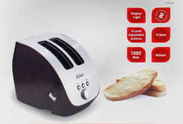 Prajitor de paine inox, Zilan ZLN 2690, 2 felii, 6 nivele de prajire, 1000 w