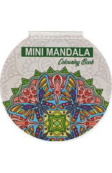 Mini mandala de colorat. Verde