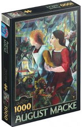 Puzzle 1000: Auguste Macke. Doua fete