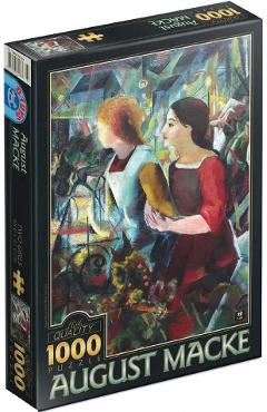 Puzzle 1000: Auguste Macke. Doua fete