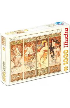 Puzzle 1000: Alphonse Mucha. Seasons