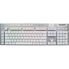 Tastatura Mecanica Gaming Logitech G915 X LIGHTSPEED, Tactile, Low-Profile, Wireless, Alb