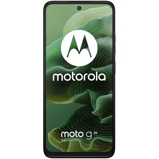 Telefon Motorola Moto g35, Dual SIM, 128GB, 8GB RAM, 5G, Leaf Green