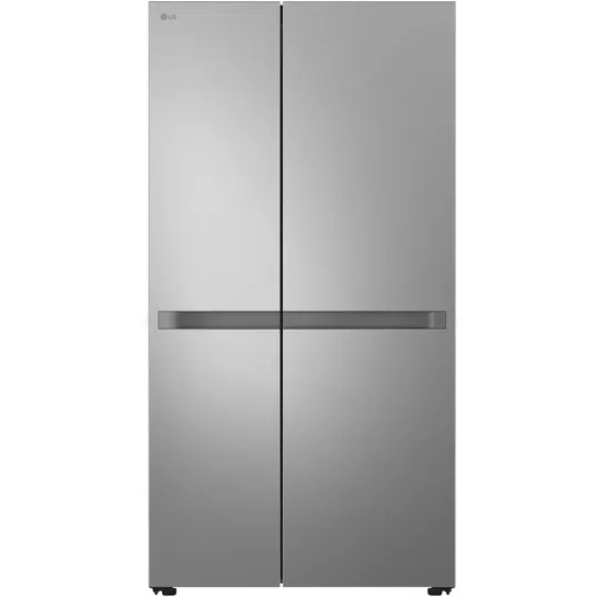 Side by side LG GSBC40PYPE, 664 l, No Frost, Compresor Smart Inverter, LINEAR Cooling, Clasa E, H 179 cm, Argintiu