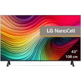 Televizor LG NanoCell 43NANO81T3A, 108 cm, Smart, 4K Ultra HD, Clasa G (Model 2024)