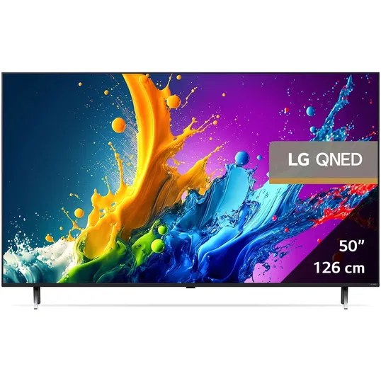 Televizor LG QNED 50QNED80T3A, 126 cm, Smart, 4K Ultra HD, Clasa F (Model 2024)