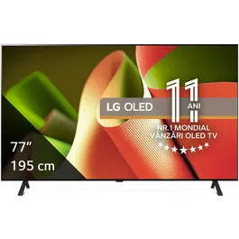 Televizor LG OLED 77B43LA, 195 cm, Smart TV, 4K Ultra HD, Clasa F