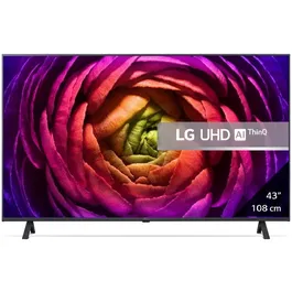 Televizor LG LED 43UR75003LK, 108 cm, Smart, 4K Ultra HD, Clasa G