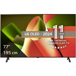 Televizor LG OLED 77B46LA, 195 cm, Smart, 4K Ultra HD, 100Hz, Clasa F
