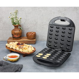 Aparat pentru preparat nuci Zilan ZLN2816 Negru, 24 jumatati sau 12 nuci intregi, 1600W, indicator luminos