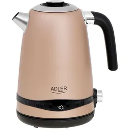 Fierbator de apa Adler AD 1295, 1.7 L, 2200 W, Auriu