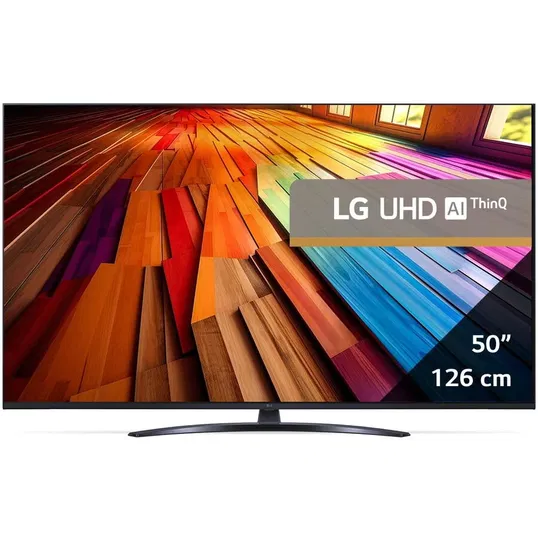 Televizor LG LED 50UT81003LA, 126 cm, Smart, 4K Ultra HD, Clasa F (Model 2024)