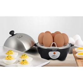 Fierbator de oua ZİLAN ZLN-8075, Negru 360W, Capacitate 7 oua