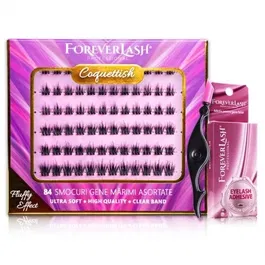 Gene false Smocuri Matase ForeverLash Fluffy Coquettish 84 buc