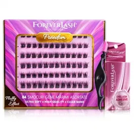 Gene false Smocuri Matase ForeverLash Fluffy Freedom 84 buc