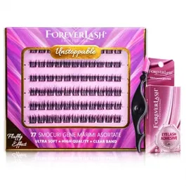 Gene false Smocuri Matase ForeverLash Fluffy Unstoppable 77 buc