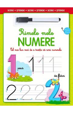 Primele mele numere. Scrie, sterge