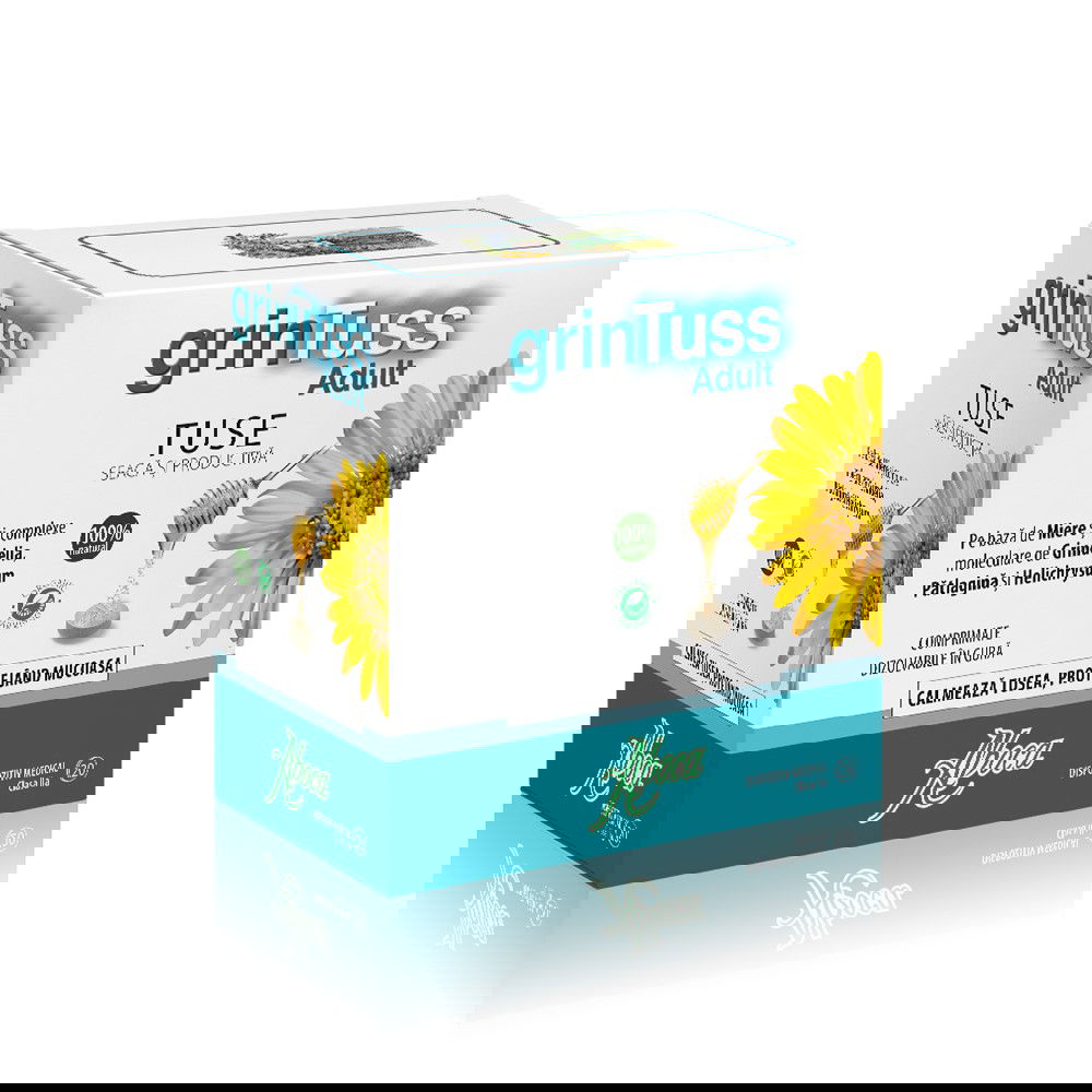 Comprimate pentru tuse Grintuss, 20 tablete, Aboca