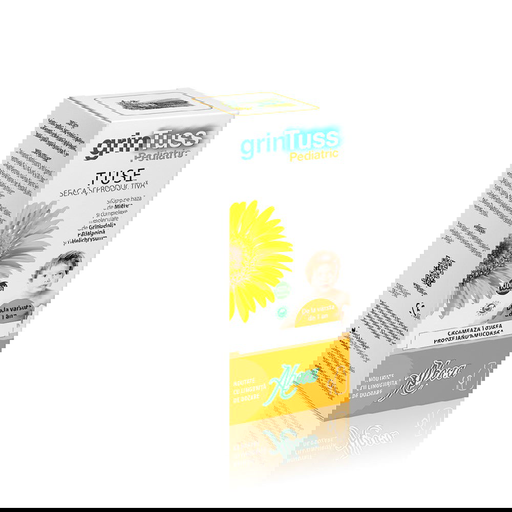 Sirop de tuse pentru copii Grintuss, 180ml, Aboca