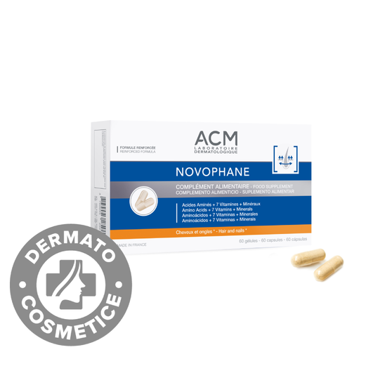 Capsule pentru par si unghii Novophane, 60 capsule, ACM