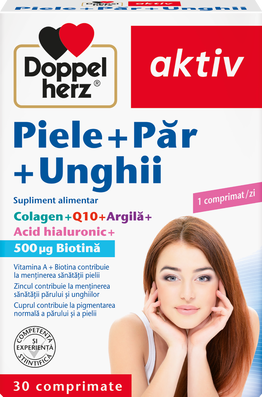 Piele + Par + Unghii, 30 comprimate, Doppelherz