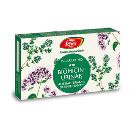 Biomicin urinar, 15 capsule, Fares