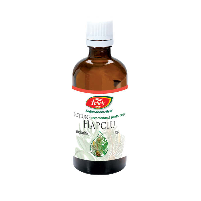 Lotiune Hapciu sudorific, 100ml, Fares