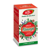 Sirop Biosept sirop A13 plante medicinale cu miere si propolis, 100ml, Fares