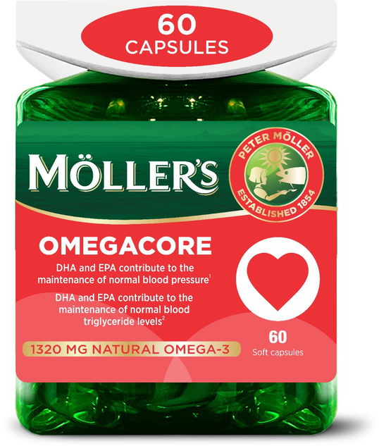Omegacore, 60 capsule moi, Moller`s