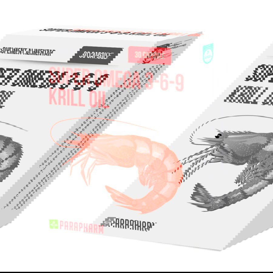 Super Omega 3-6-9, 30 capsule, Parapharm