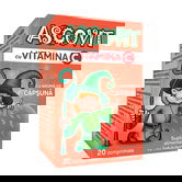 Ascovit cu aroma de capsuni 100 mg, 20 comprimate, Omega Pharma