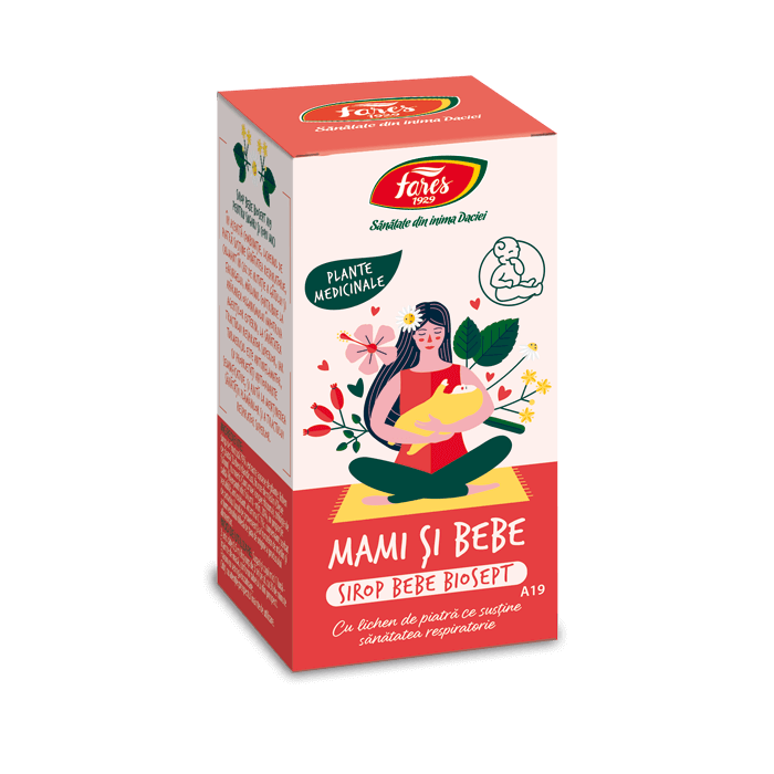 Sirop indulcit cu fructoza Bebe Biosept, 100ml, Fares