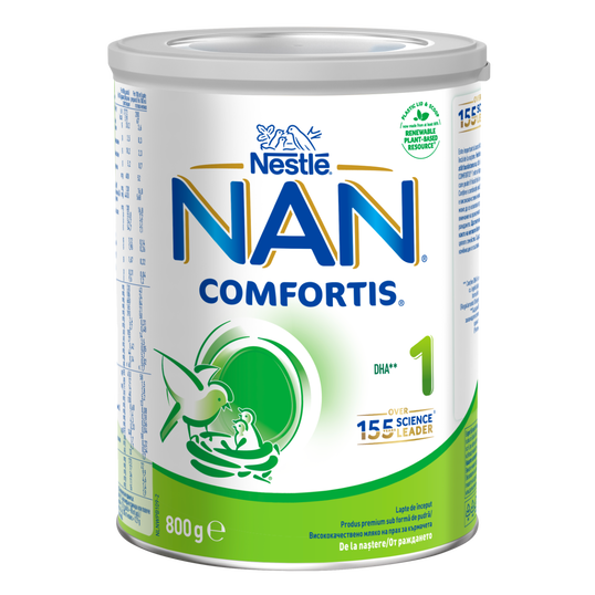 Lapte praf Nan 1 Comfortis +0 luni, 800g, Nestle